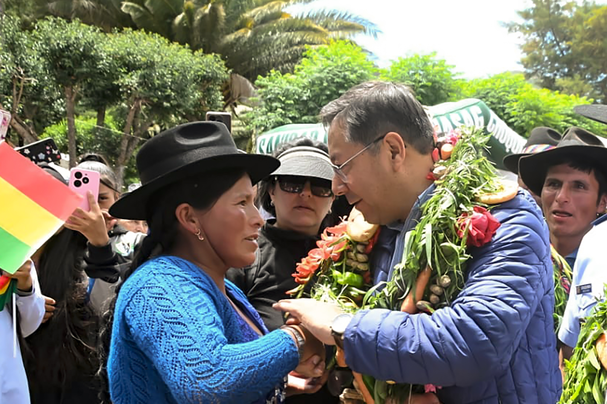 Presidente Arce entrega convenio para la provisión de fertilizantes a más de 38.000 productores de Chuquisaca