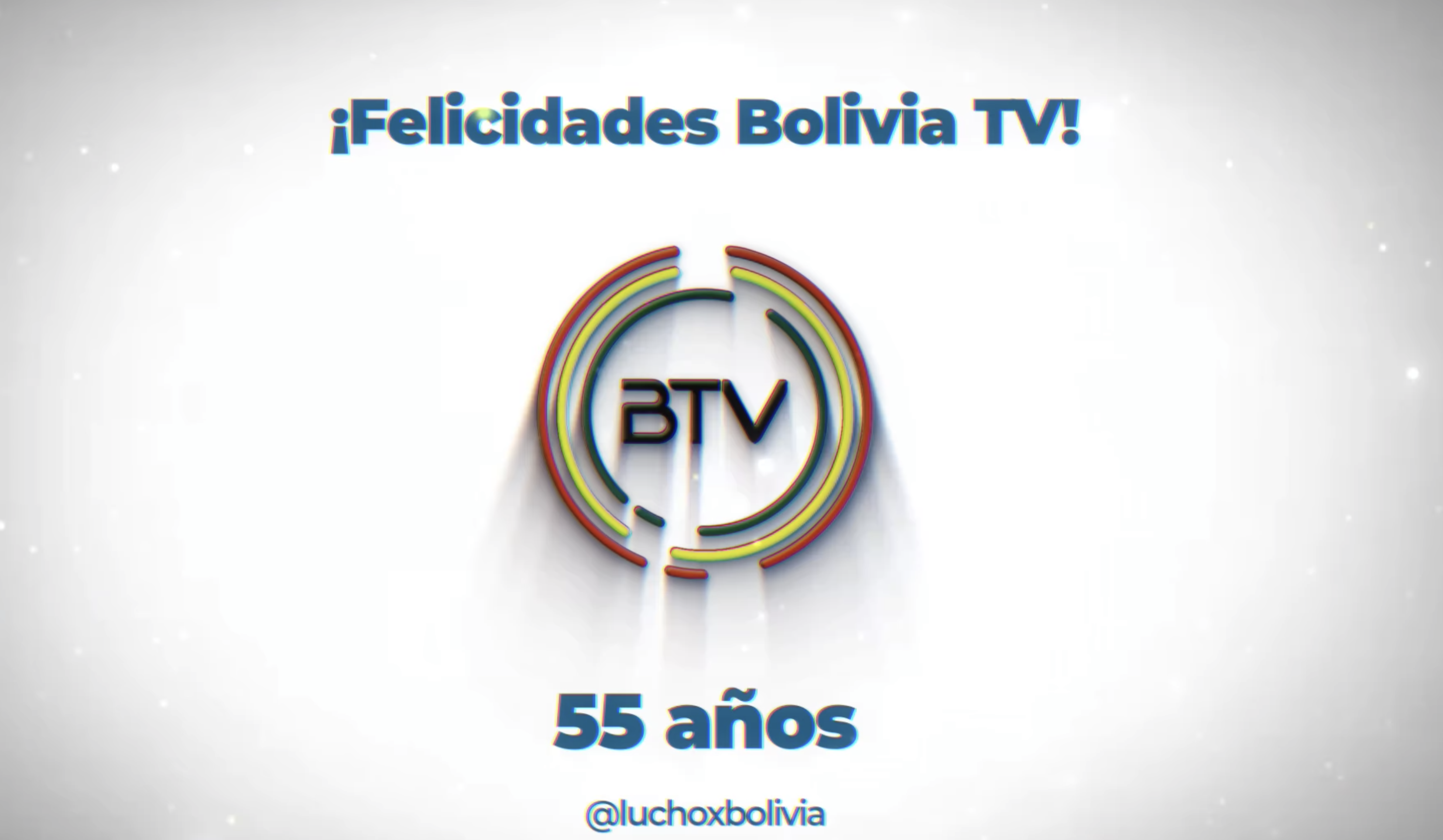 El presidente Arce felicita a Bolivia TV por sus 55 años al servicio de la democracia y el pueblo boliviano