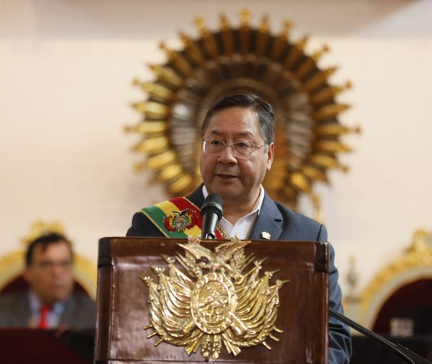 Arce da mensaje de unidad y proyecta con indicadores y logros una Bolivia próspera e industrial del bicentenario