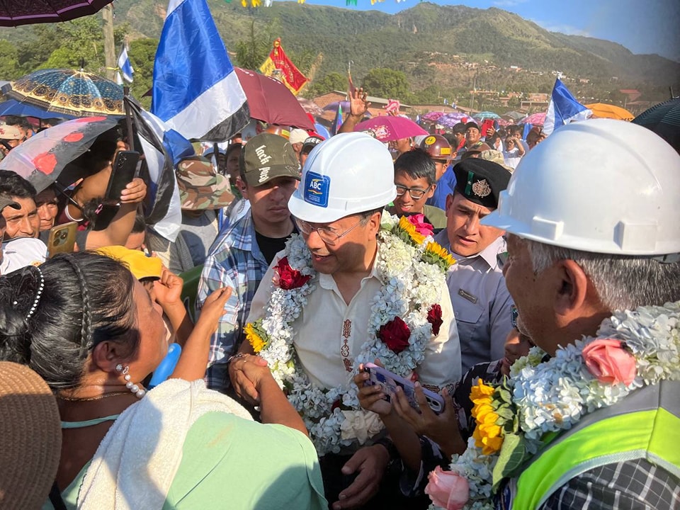 Presidente Arce apunta a la marcha al norte como la estrategia base del desarrollo paceño