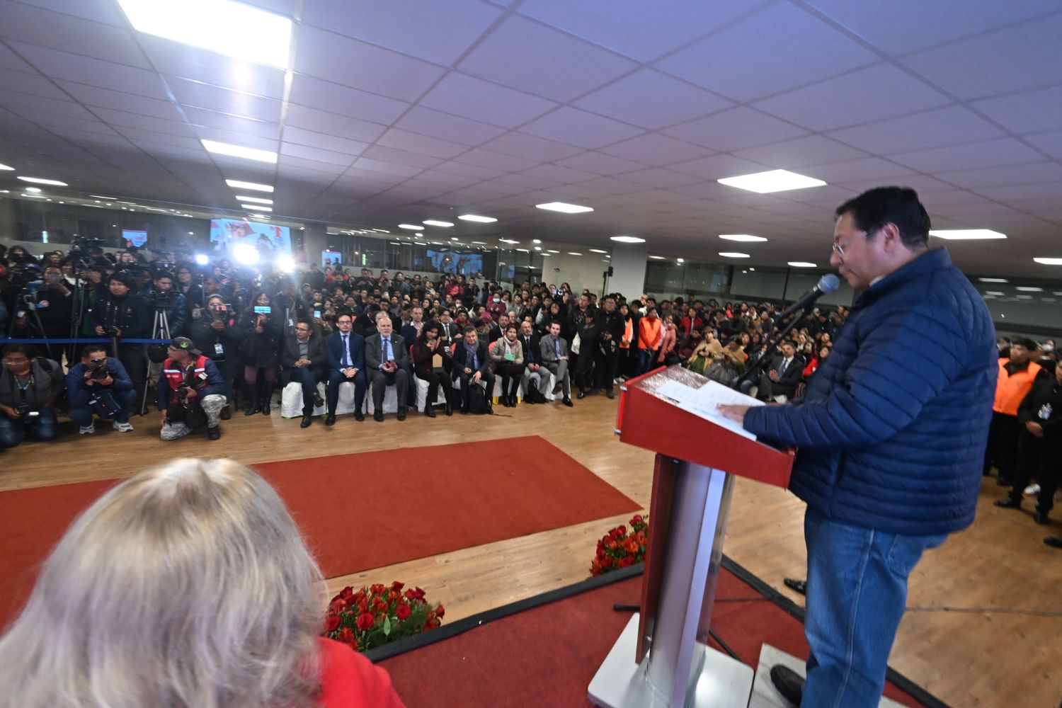 PRESIDENTE ARCE EN LA INAUGURACIÓN DE LA FILEA: LOS LIBROS TRANSFORMAN LA FORMA DE VER LA REALIDAD Y EL MUNDO