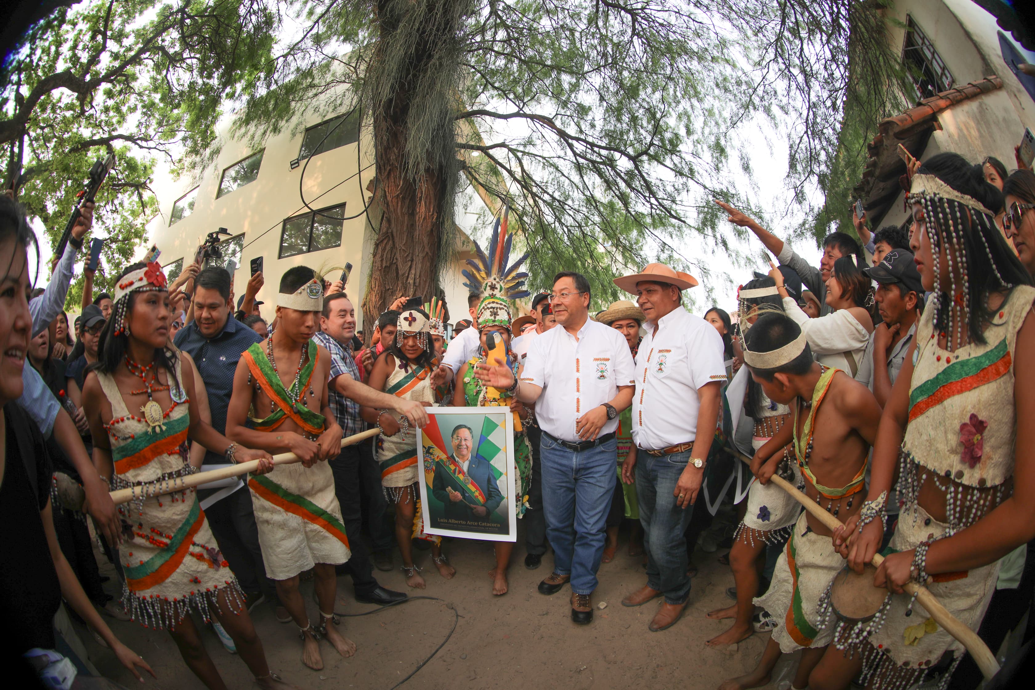 El presidente Arce en los 42 aniversario de la CIDOB resalta los logros alcanzados por el Gobierno en favor de este sector