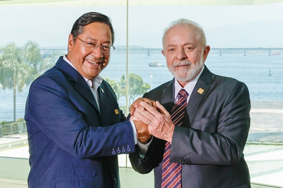 El presidente Arce le desea a su homólogo de Brasil una pronta recuperación, tras ser sometido a una intervención quirúrgica