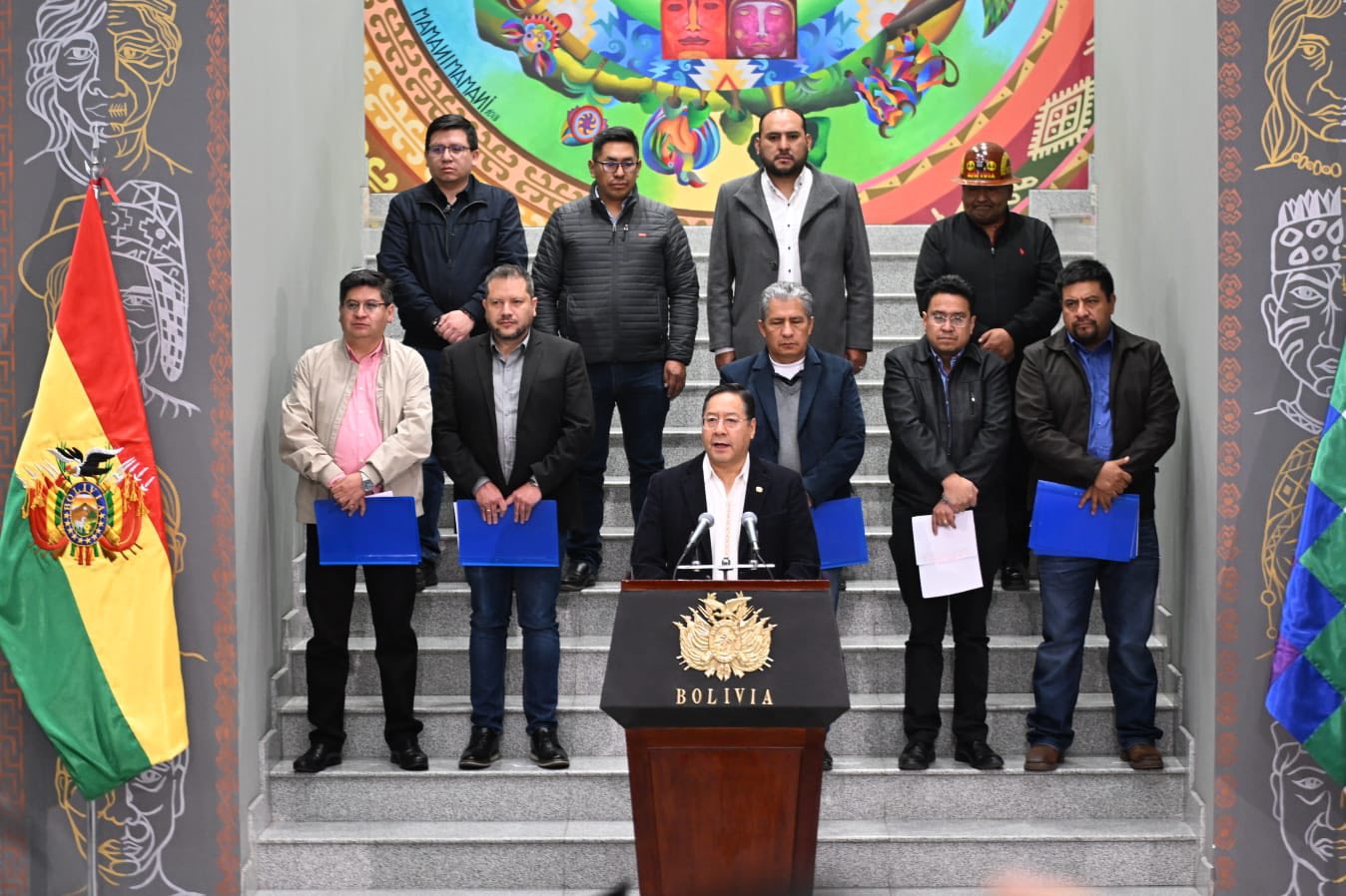 Presidente Arce anuncia 11 medidas urgentes para afrontar la especulación y el contrabando