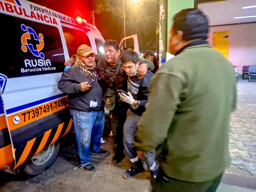 Presidente Arce presentará una denuncia internacional por la violencia del evismo contra personal de salud