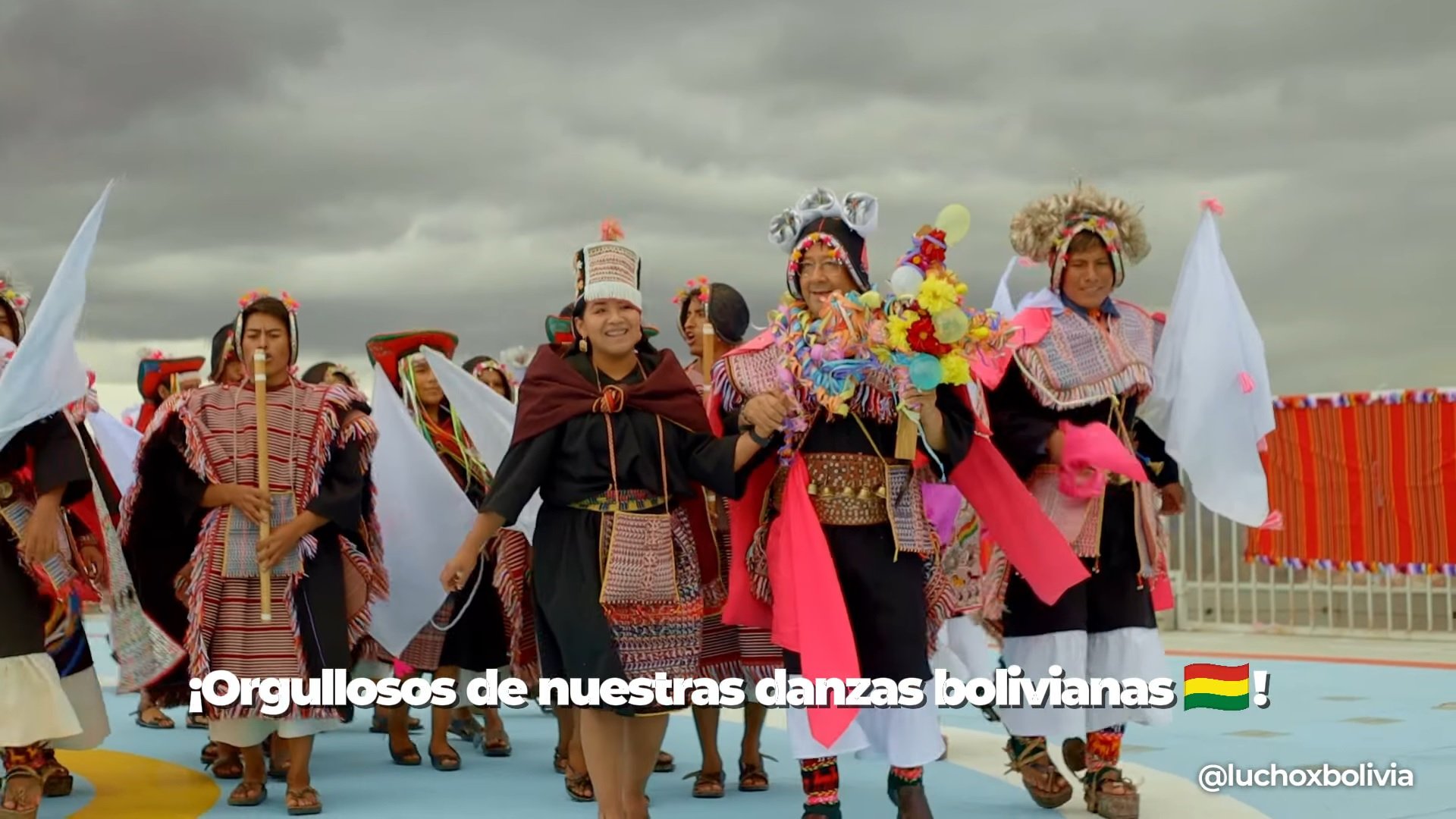 El presidente Luis Arce realza la riqueza de las danzas bolivianas y su valor turístico y cultural