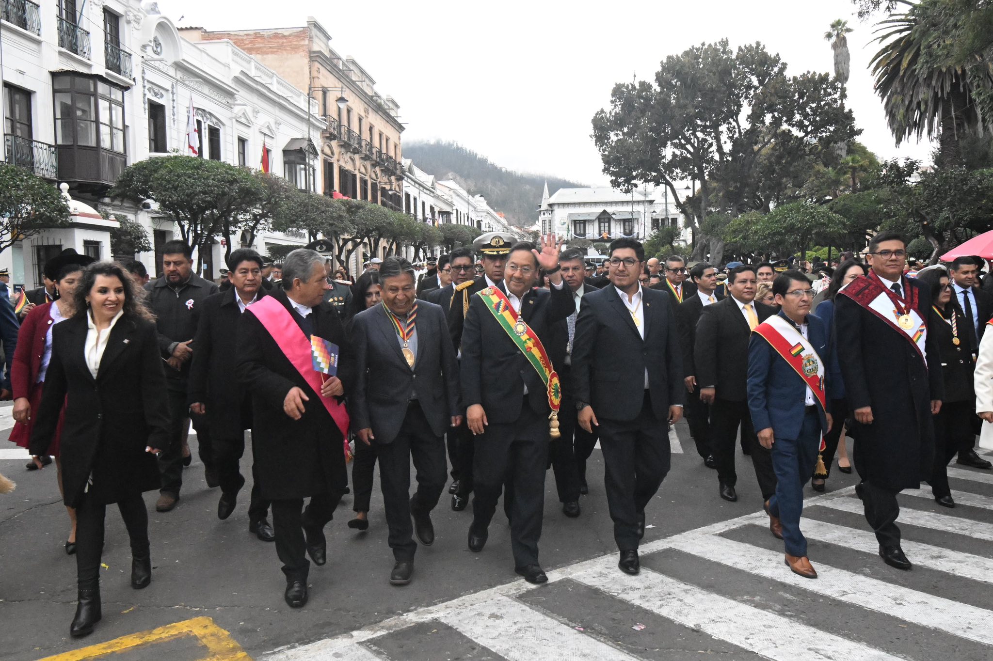 Presidente Arce resalta las obras y proyectos que hacen de Chuquisaca un polo industrial y productivo