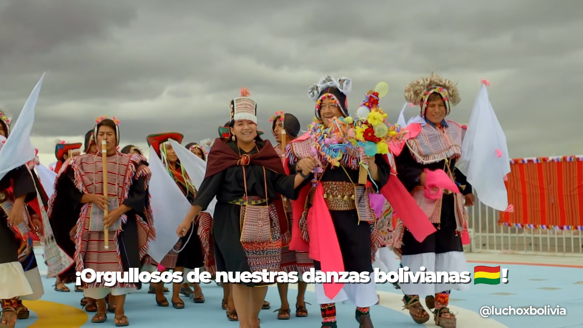 El presidente Luis Arce realza la riqueza de las danzas bolivianas y su valor turístico y cultural