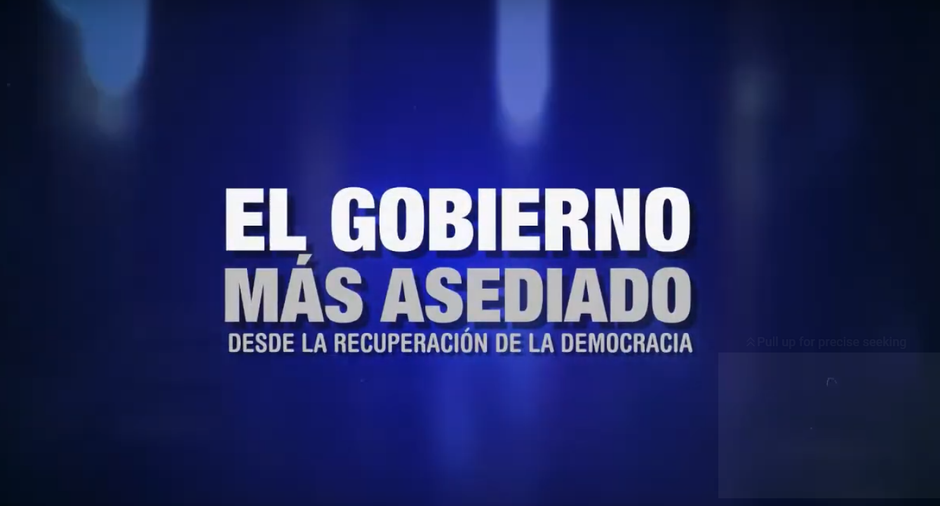 Se presenta documental &quot;El Gobierno más asediado”, sobre el ataque permanente a la administración de Luis Arce