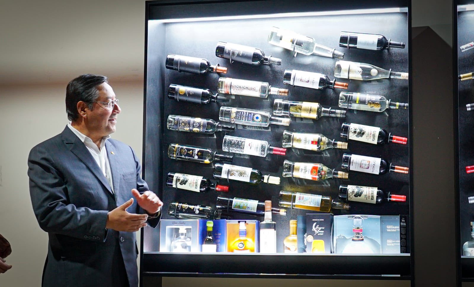 En Sucre, el presidente Arce inaugura el Salón de Vinos y Singanis del Bicentenario